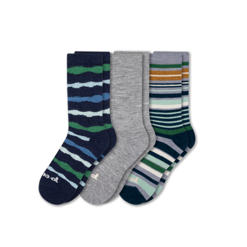 3 Pack - Women's Crew Pacas Socks