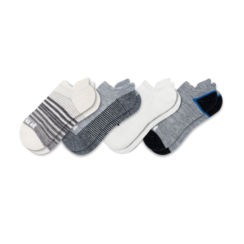 4 Pack - Men's Low Cut Pacas Socks
