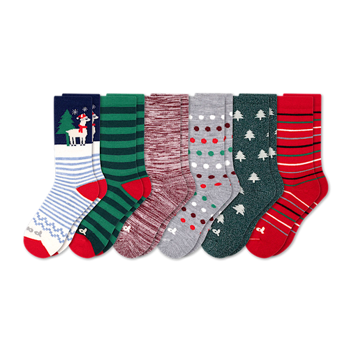 6 Pack - Women's Crew Pacas Socks