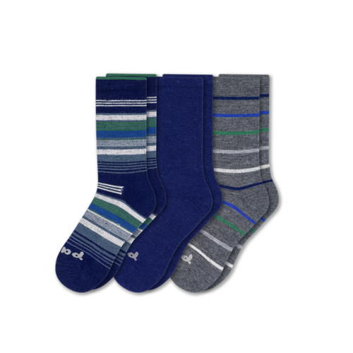 3 Pack - Men's Crew Pacas Socks