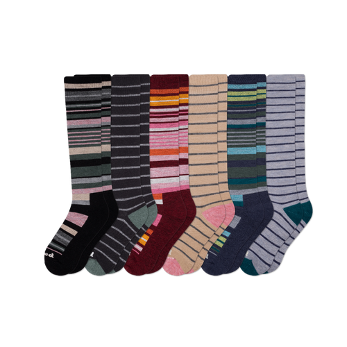 6 Pack - Women's Compression Socks