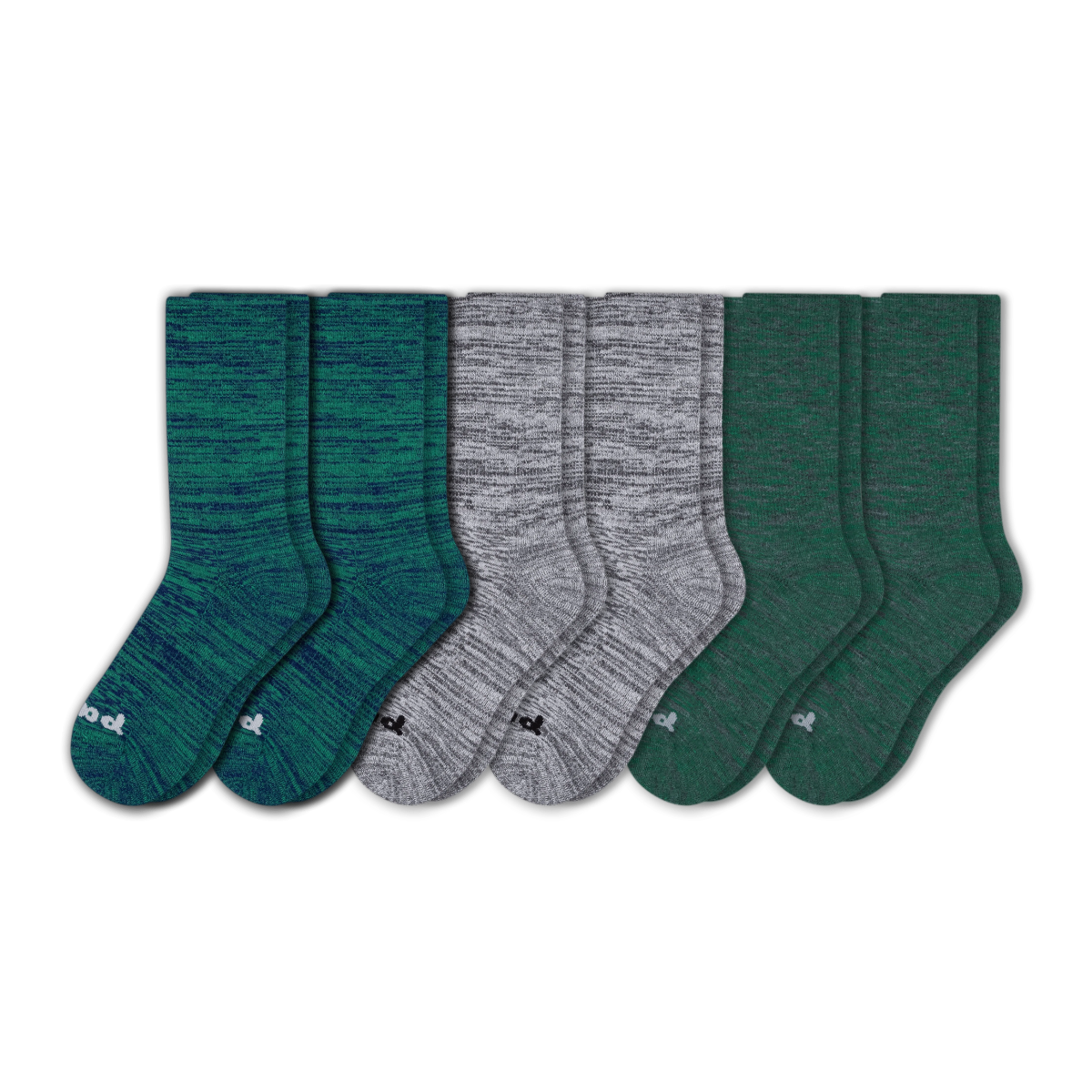 6 Pack - Men's Crew Pacas Socks