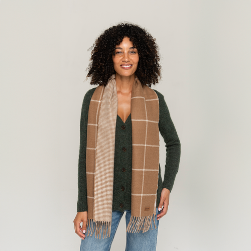 Women's Window Pane Scarf