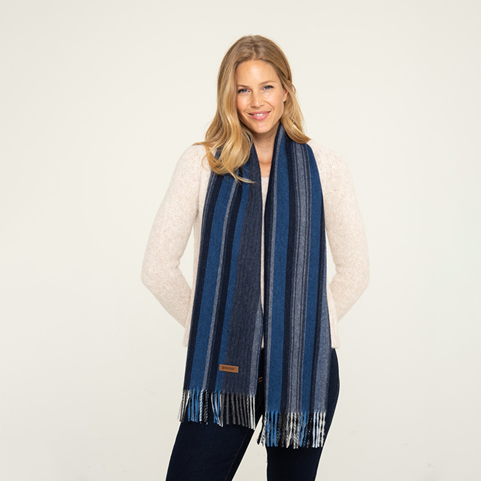 Women's Striped Scarf