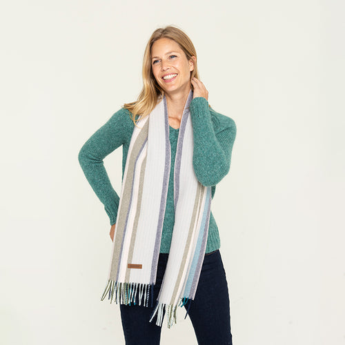 Women's Striped Scarf