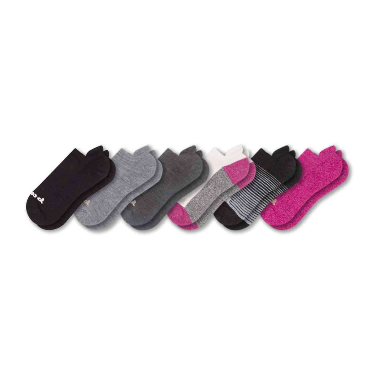 6 Pack - Women's Low Cut Pacas Socks