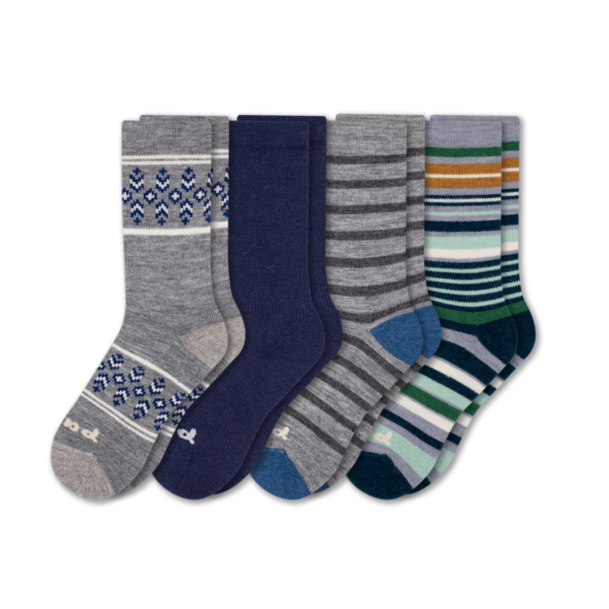 4 Pack - Women's Crew Pacas Socks
