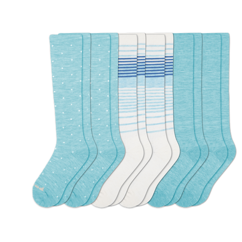 6 Pack - Women's Compression Socks
