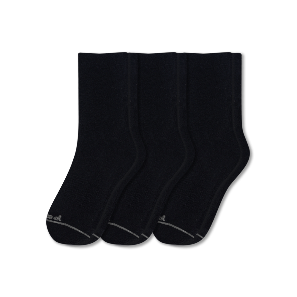 3 Pack - Women's Light-Weight Crew Pacas Socks