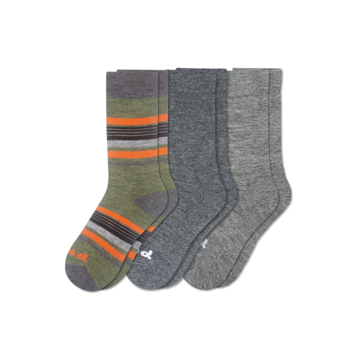 3 Pack - Men's Crew Pacas Socks