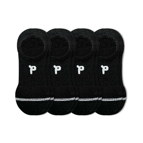 4 Pack - Women's No Show Socks