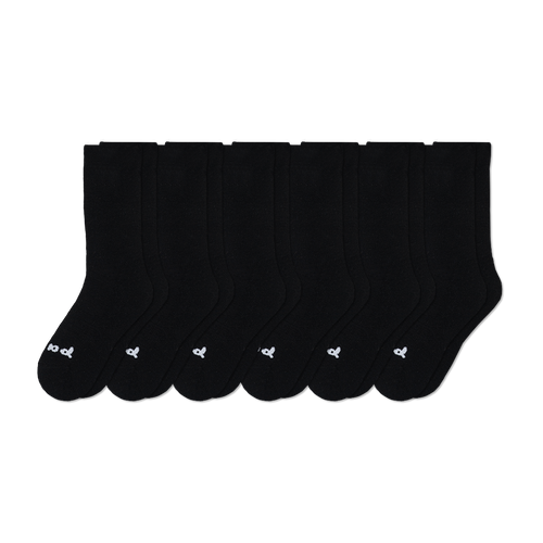 6 Pack - Women's Crew Pacas Socks