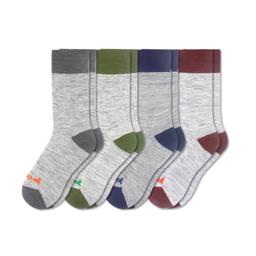 4 Pack - Men's Crew Pacas Socks