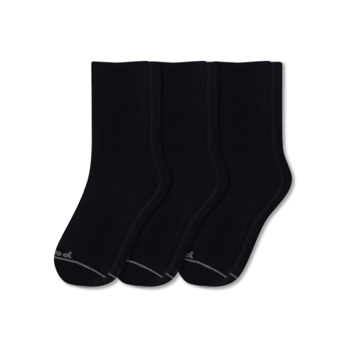 3 Pack - Women's Light-Weight Crew Pacas Socks