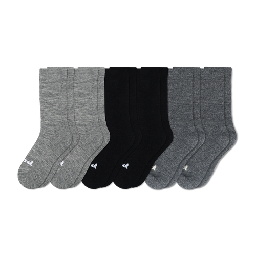 6 Pack - Women's Crew Pacas Socks