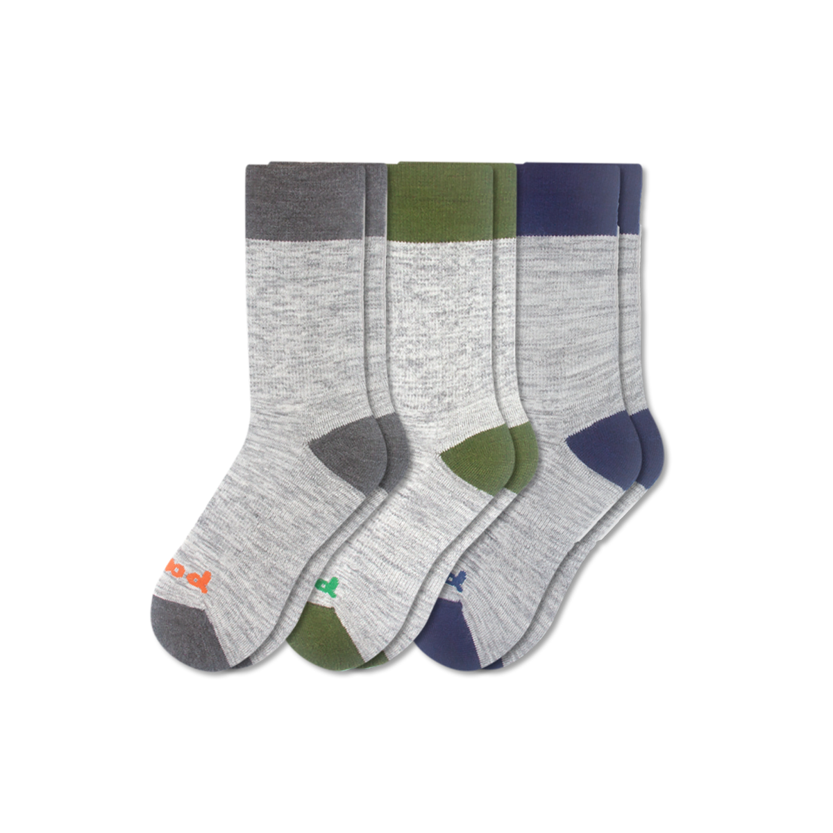 3 Pack - Men's Crew Pacas Socks