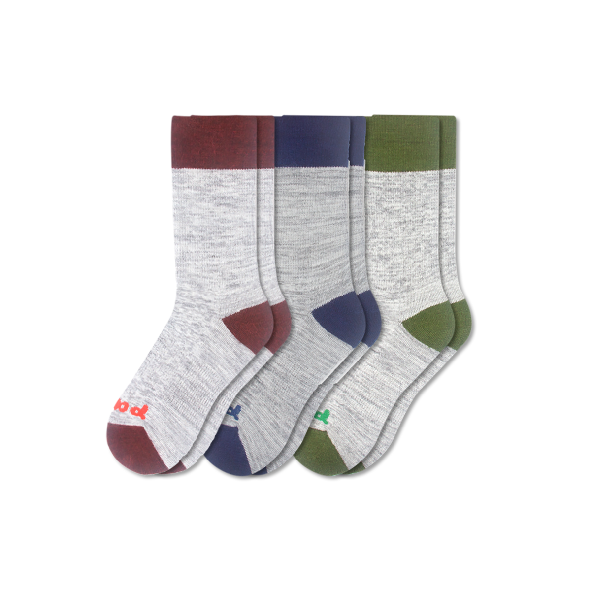 3 Pack - Men's Crew Pacas Socks