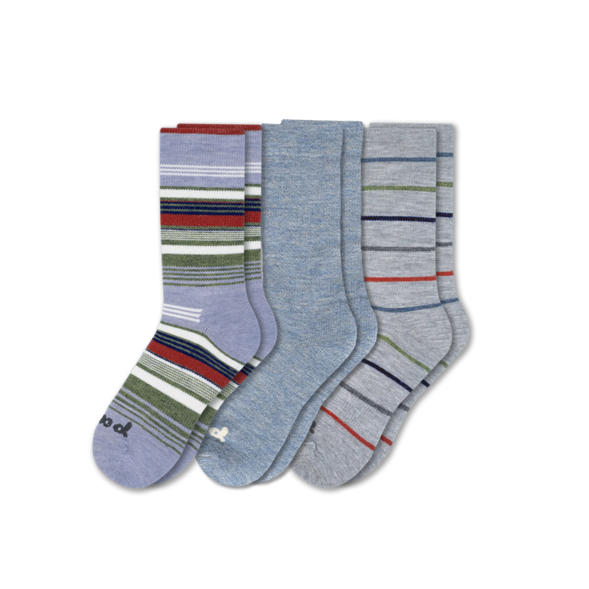 Pacas™ Inc. Pacas Men’s Crew Socks With Alpaca Wool 3 Pack