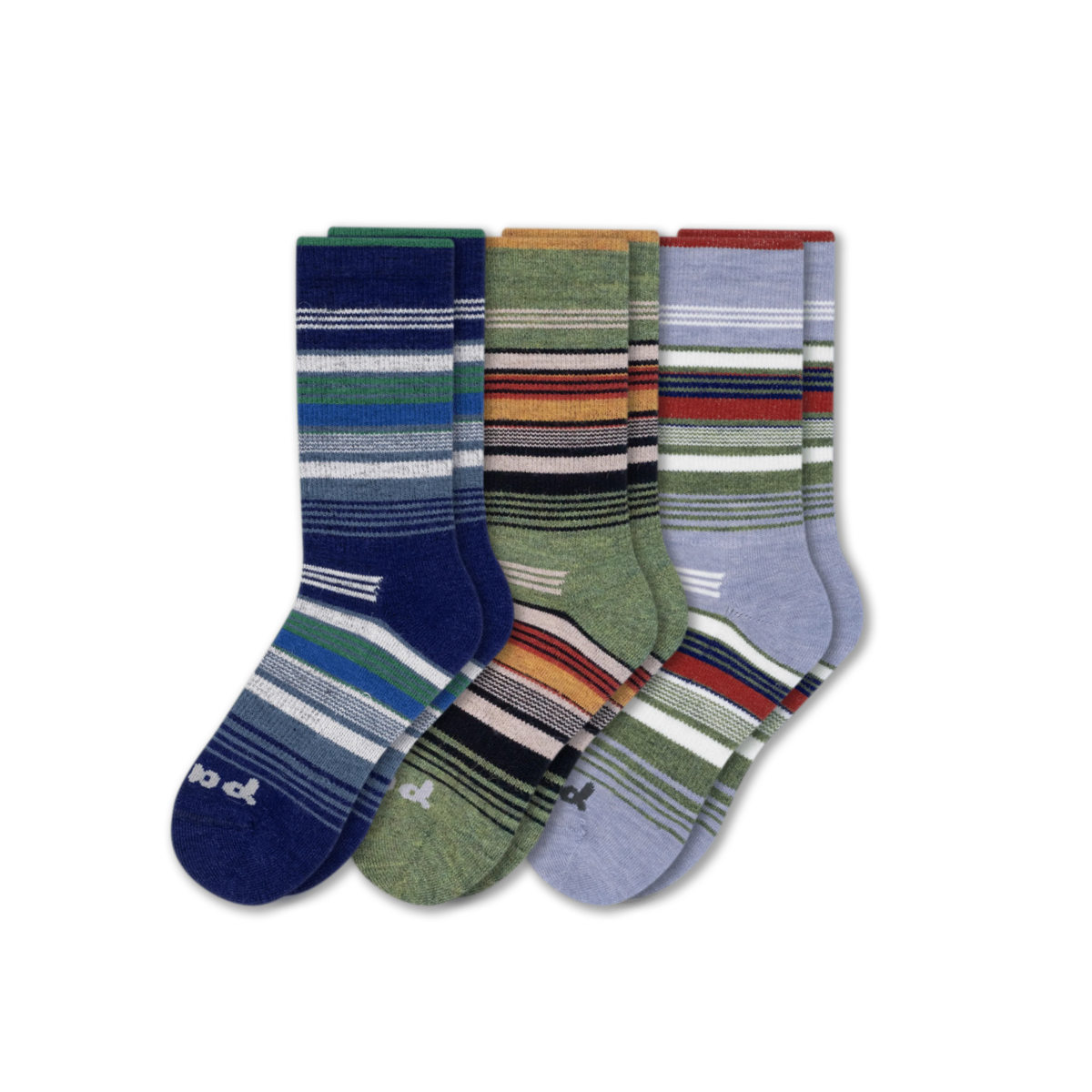 Pacas™ Inc. Pacas Men’s Crew Socks With Alpaca Wool 3 Pack