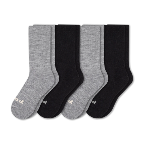 4 Pack - Women's Crew Pacas Socks