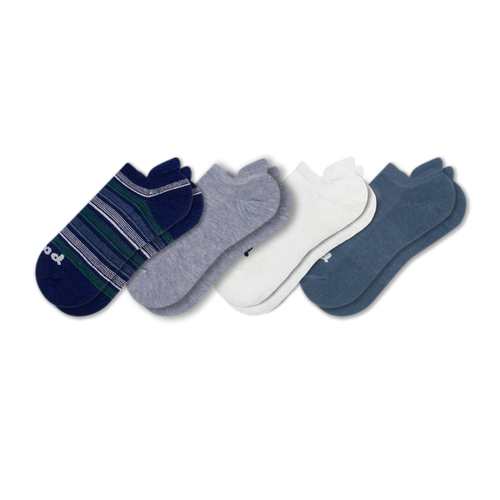 4 Pack - Men's Low Cut Pacas Socks