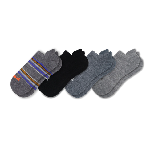 4 Pack - Men's Low Cut Pacas Socks