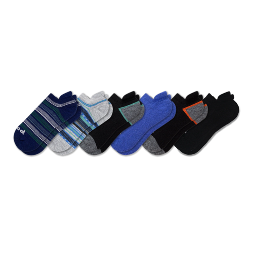 6 Pack - Men's Low Cut Pacas Socks
