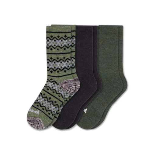 3 Pack - Men's Crew Pacas Socks