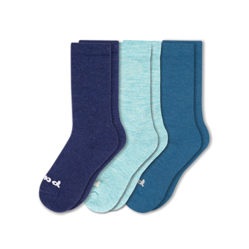 3 Pack - Women's Crew Pacas Socks