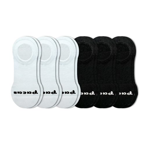 6 Pack - Women's No Show Socks