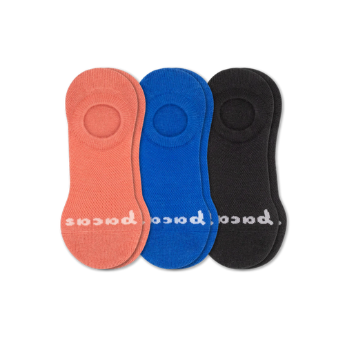 3 Pack - Women's No Show Socks