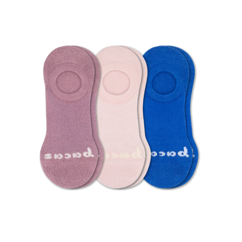 3 Pack - Women's No Show Socks