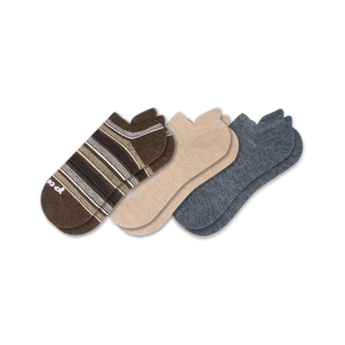 3 Pack - Men's Low Cut Pacas Socks