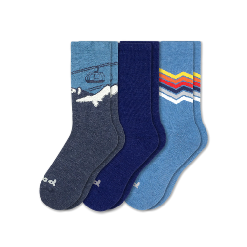 3 Pack - Men's Crew Pacas Socks