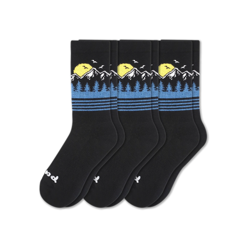 3 Pack - Men's Crew Pacas Socks