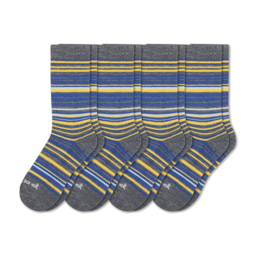4 Pack - Men's Crew Pacas Socks