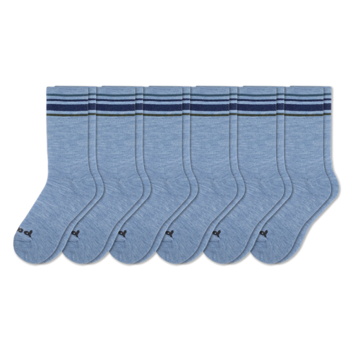 6 Pack - Men's Crew Pacas Socks