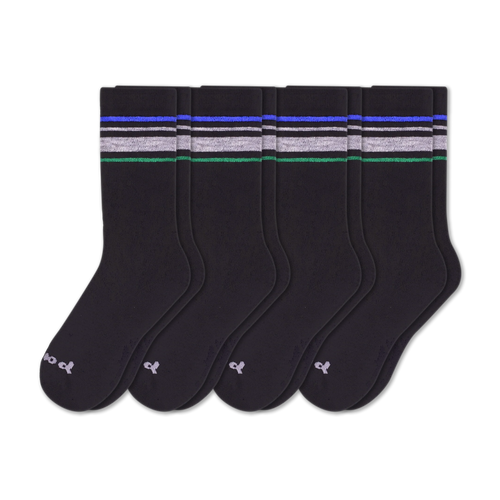 4 Pack - Men's Crew Pacas Socks