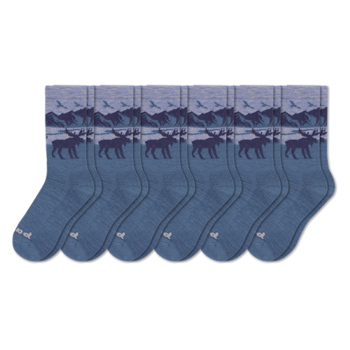 6 Pack - Men's Crew Pacas Socks