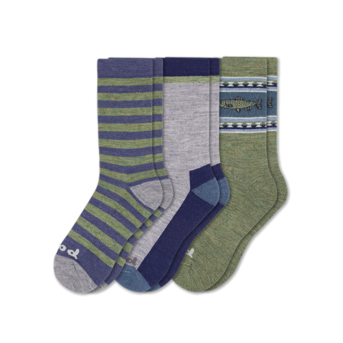 3 Pack - Men's Crew Pacas Socks