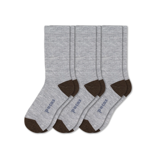 3 Pack - Men's Light-Weight Crew Pacas Socks