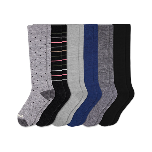 6 Pack - Women's Compression Socks