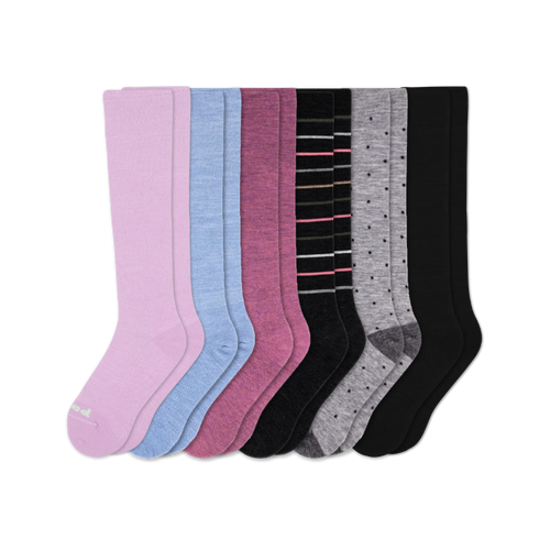 6 Pack - Women's Compression Socks
