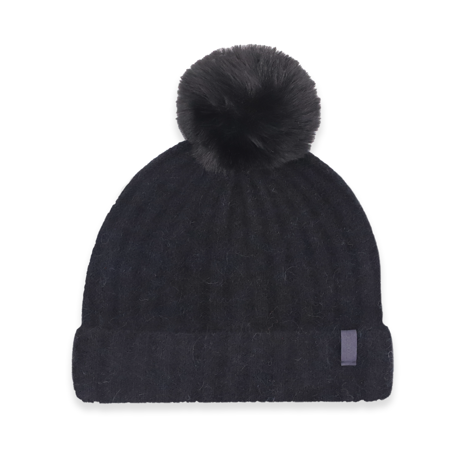 Joules black bobble hat on sale