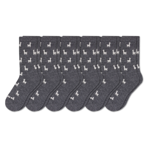 6 Pack - Women's Crew Pacas Socks