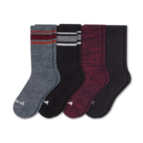 4 Pack - Men's Crew Pacas Socks