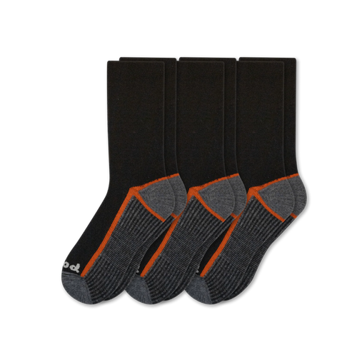 3 Pack - Men's Light-Weight Crew Pacas Socks