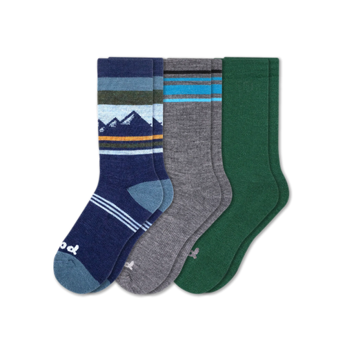 3 Pack - Men's Crew Pacas Socks