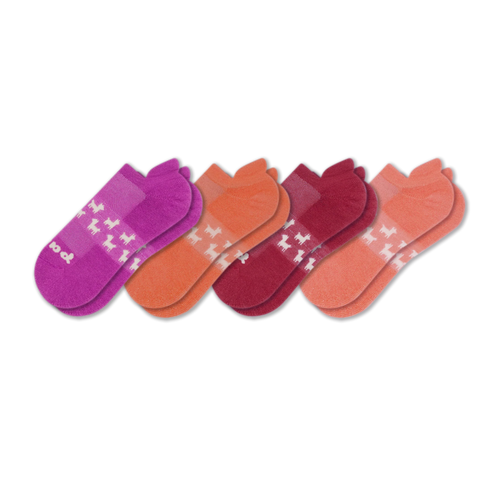 4 Pack - Women's Low Cut Pacas Socks