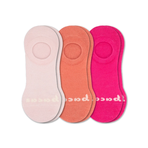 3 Pack - Women's No Show Socks